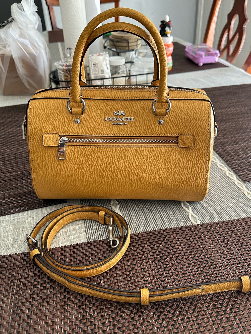 SOLD SOLD 
Coach Rowan Satchel - Picture 3 of 16